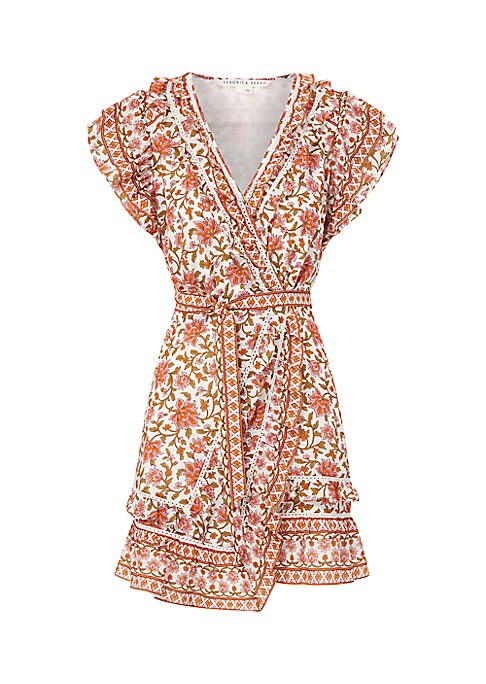 Floral Ruffle Mini Dress