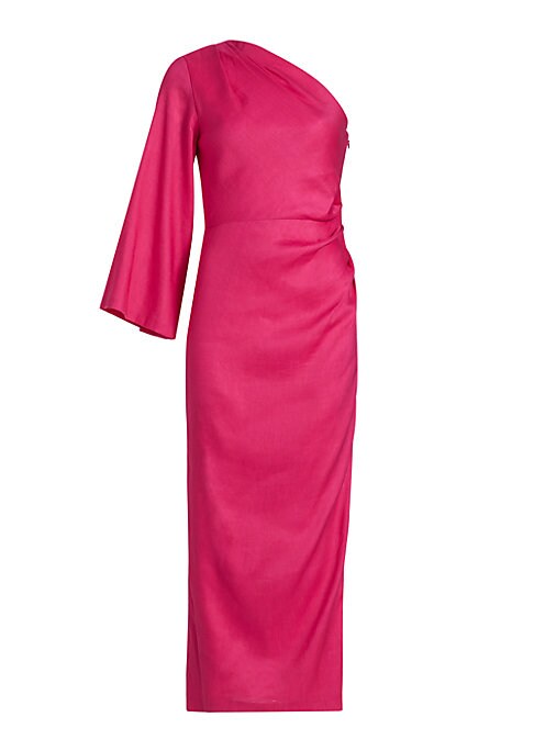 Elegant Asymmetrical Maxi Dress