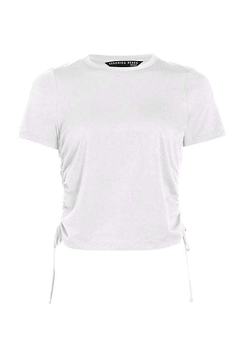 Ruched Side-Tie Tee