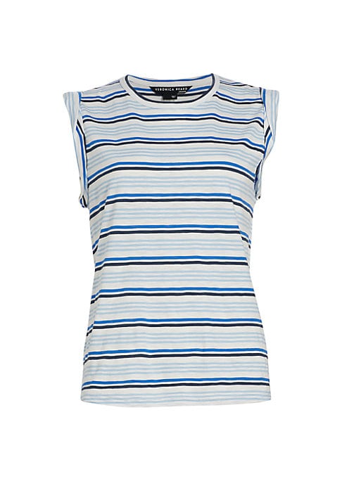 Striped Sleeveless Tee