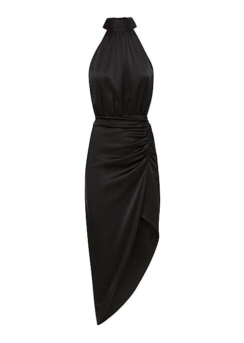 Lustrous Ruched Dress