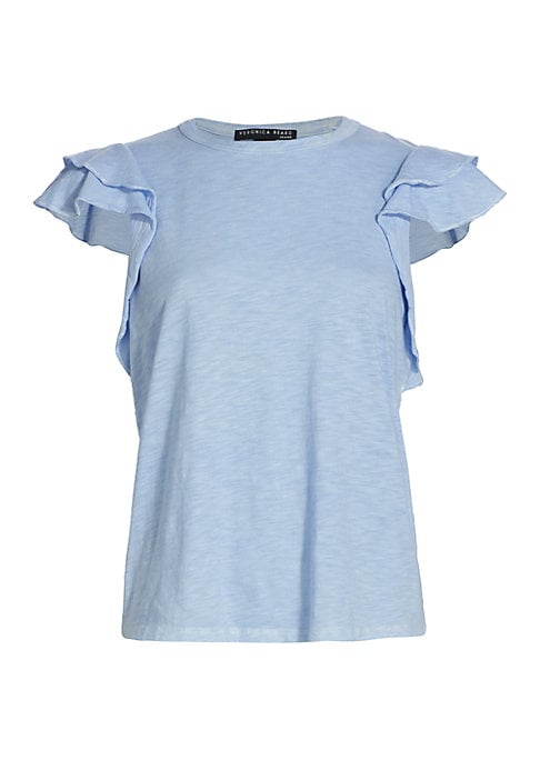 Ruffled Elegance Tee