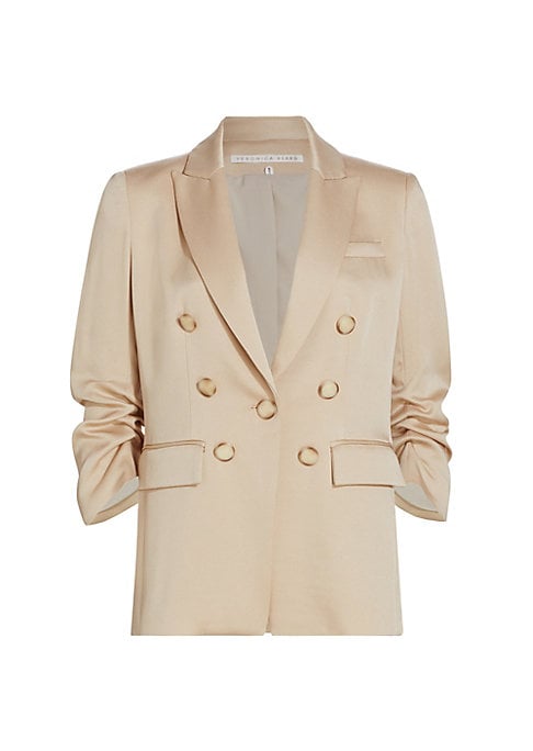 Chic Satin Blazer
