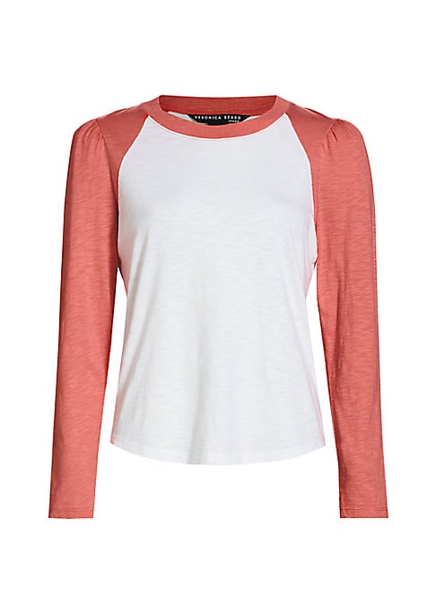 Cotton Contrast Baseball Tee