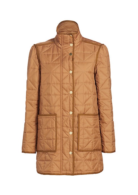Quilted Elegance Coat