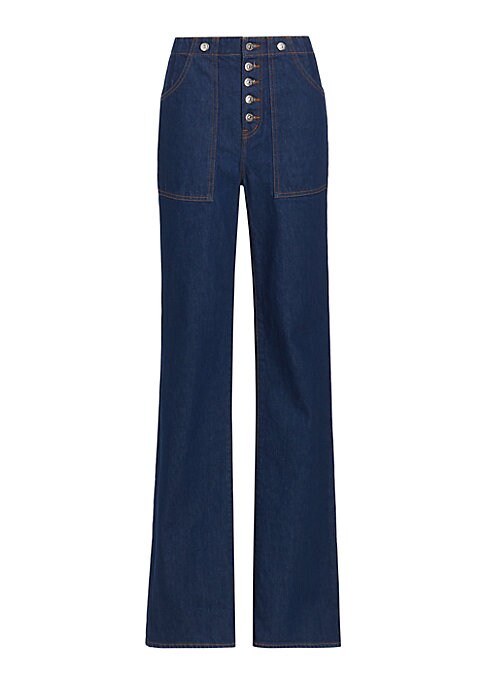 Elevated Wide-Leg Denim