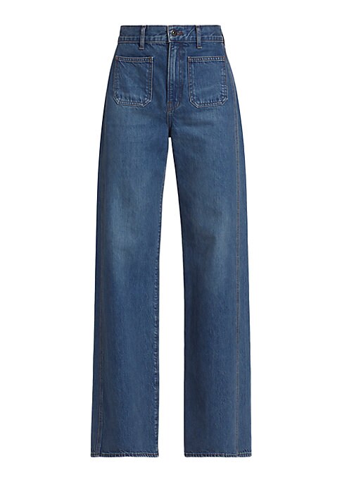 Elevated Wide-Leg Denim