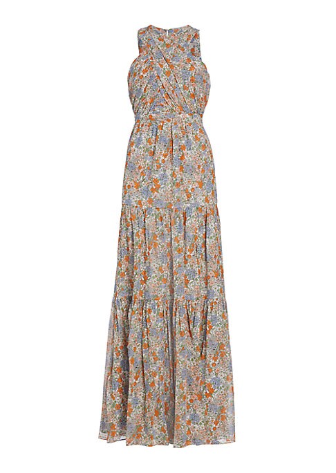 Floral Elegance Maxi Dress