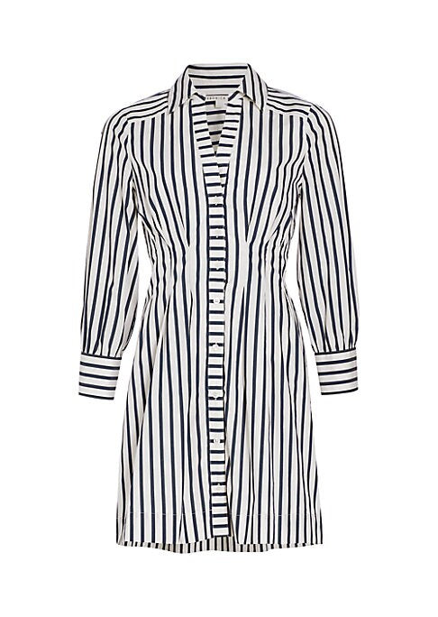 Cabana Stripe Shirtdress