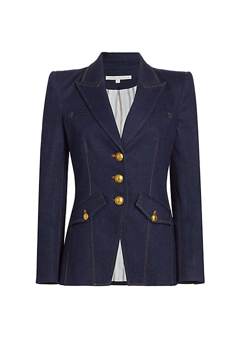 Sharp Denim Statement Jacket
