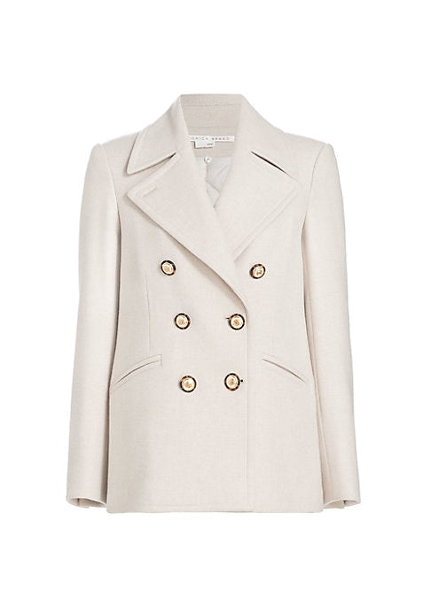 Chic Wool-Blend Blazer