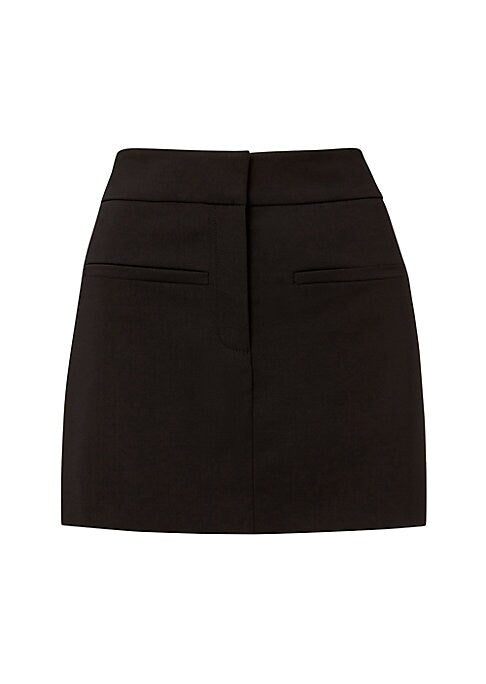 Chic Wool Miniskirt