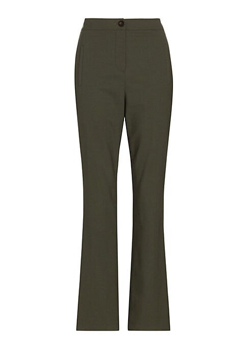 Chic Flare Crop Trousers