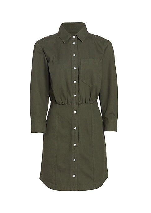 Chic Cotton Shirt Dress
