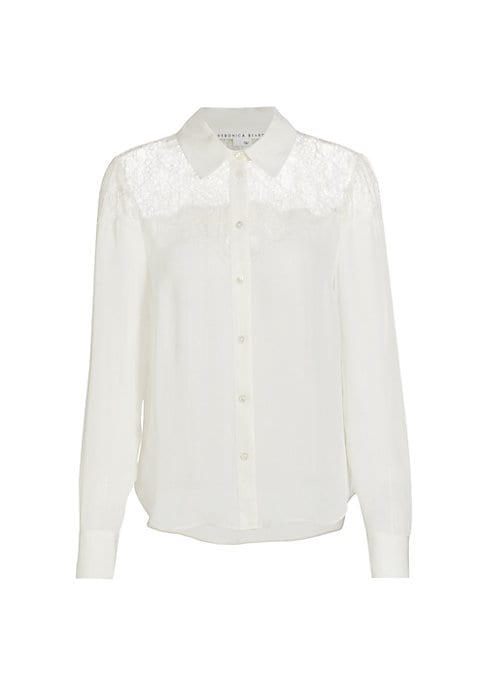 Luxe Lace Button-Up