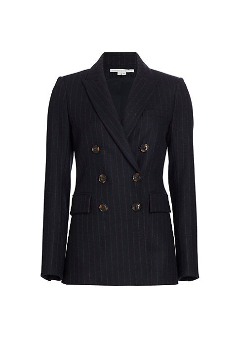 Pinstripe Chic Jacket