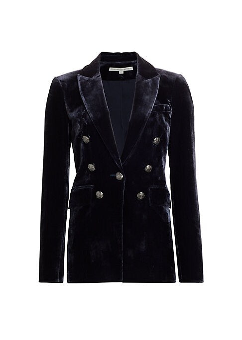 Silken Elegance Blazer