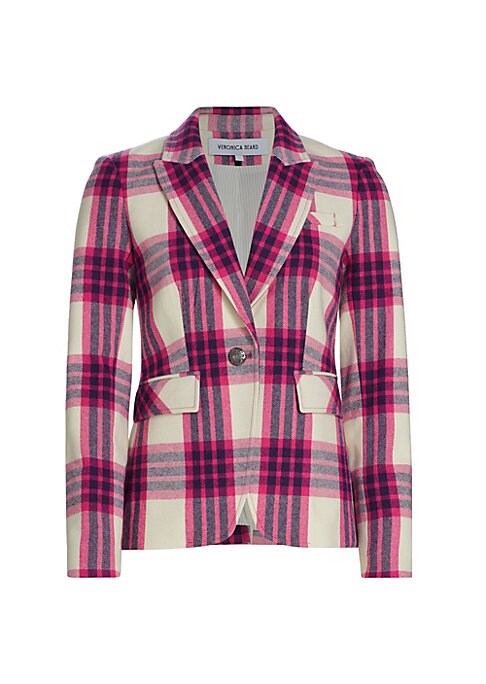 Plaid Chic Blazer