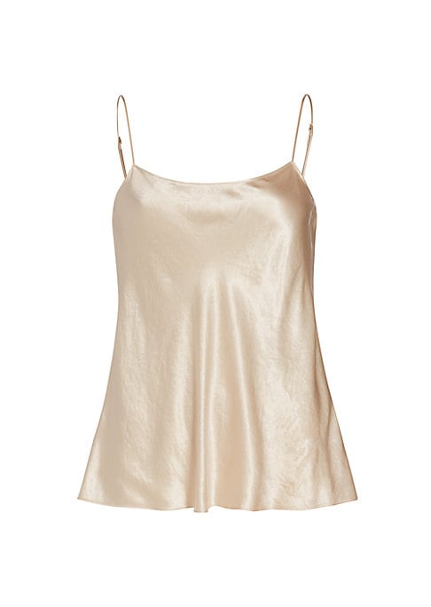 Lustrous Satin Slim Tank