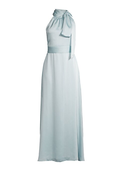 Elegant Tie Neck Dress