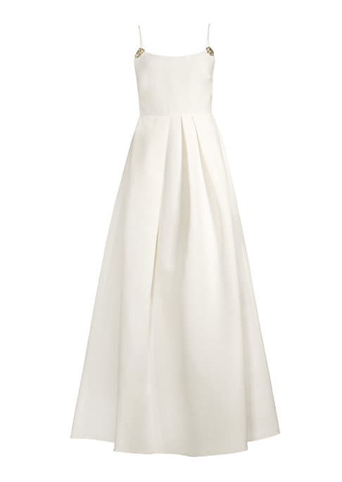 Sparkling A-Line Elegance