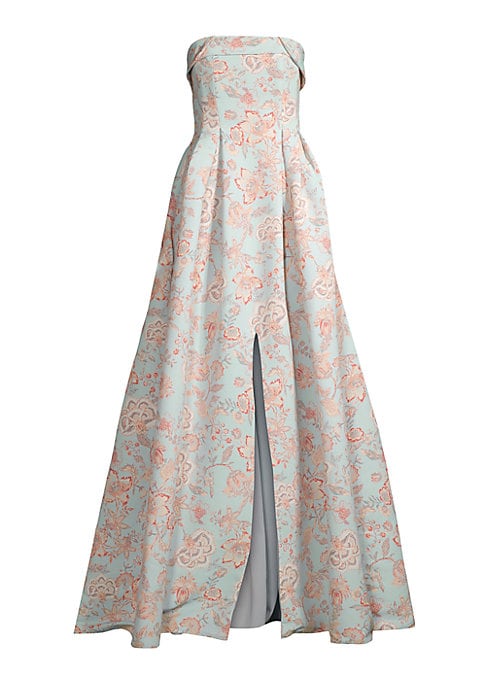 Elegant Floral A-Line Dress
