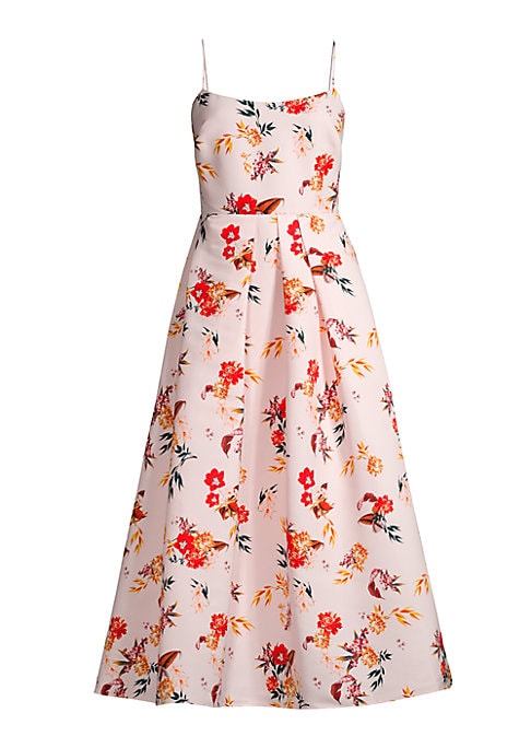 Floral Charm Midi Dress
