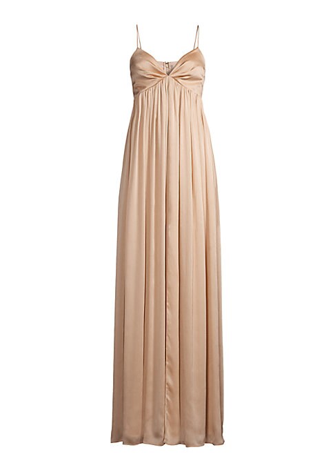 Elegant Crinkled Gown