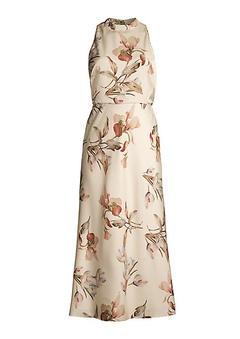 Floral Chic Midi Dress