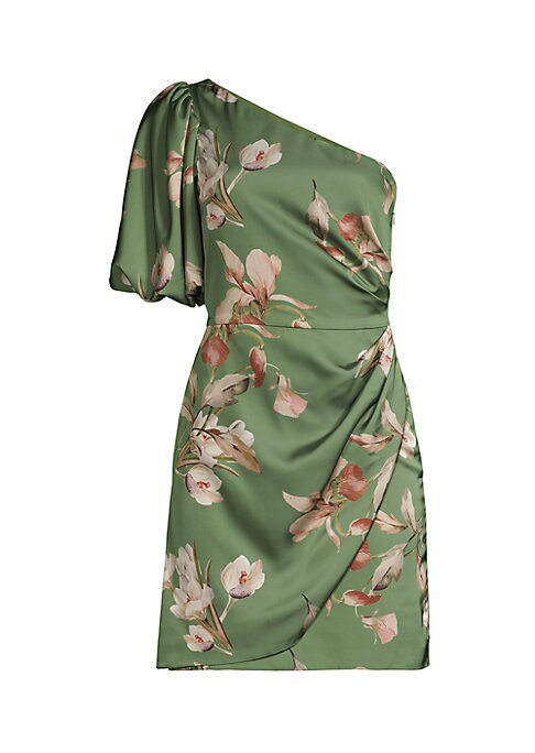 Floral Elegance Mini Dress