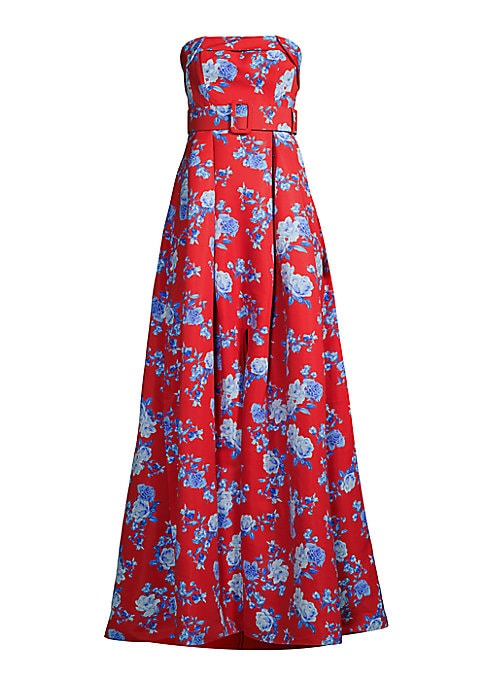 Floral A-Line Elegance