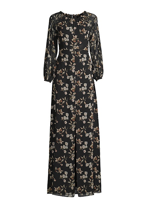 Floral Elegance Gown