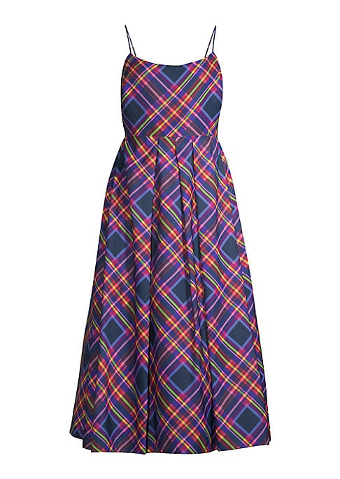 Plaid Retro Fit Dress