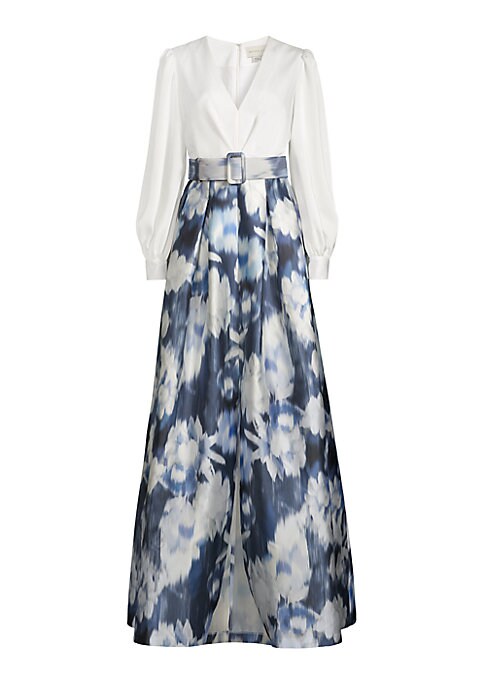 Floral Elegance Gown