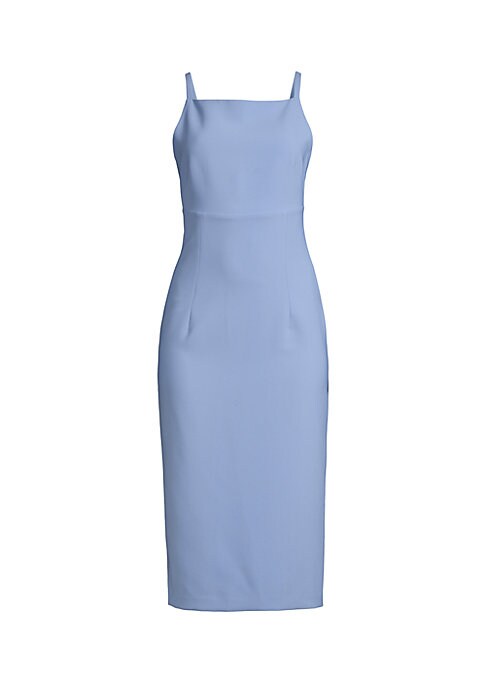 Chic A-Line Midi Dress