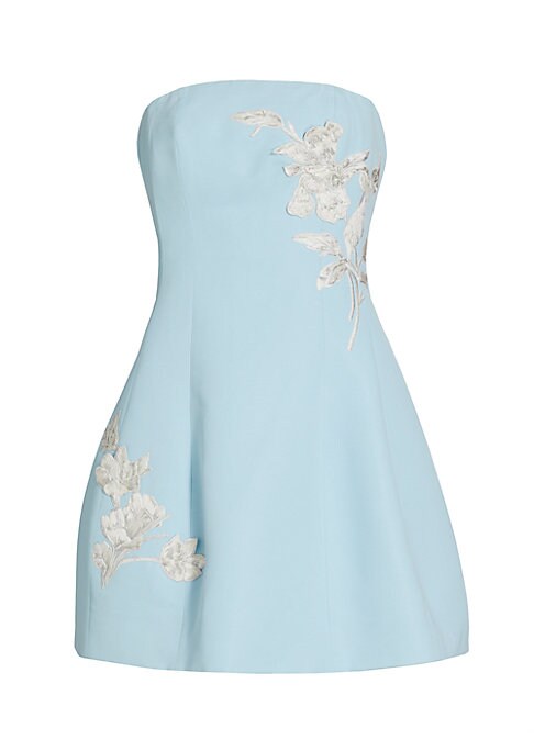 Floral Embroidered Minidress