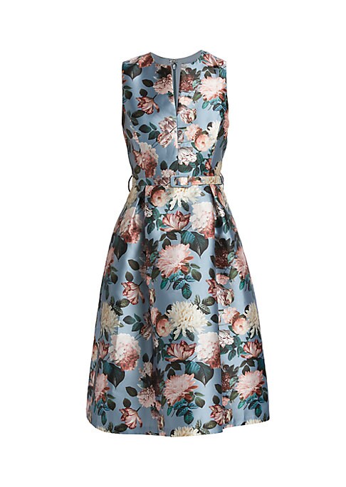 Floral Elegance Midi Dress