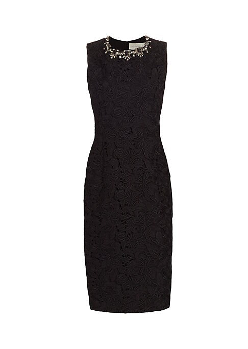 Luxe Lace Floral Dress