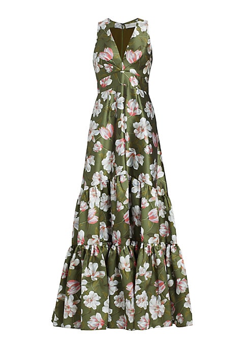 Floral Elegance Gown