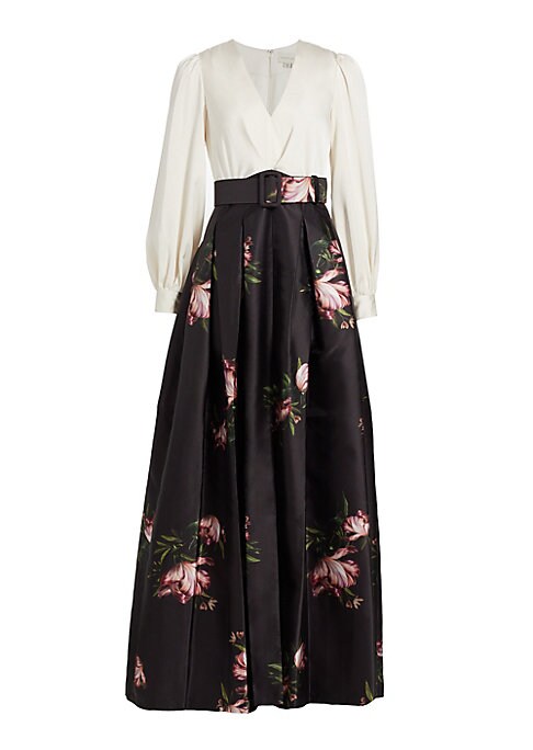 Floral Elegance Gown