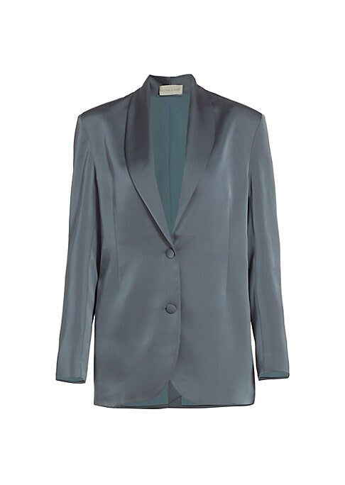 Satin Luxe Blazer
