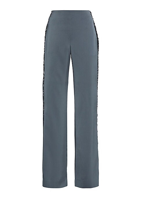 Sparkle Satin Wide Pants