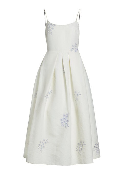 Charming Lace Fit-and-Flare Dress