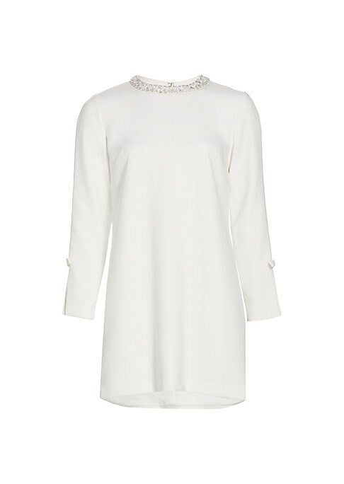 Elegant Bow Shift Dress