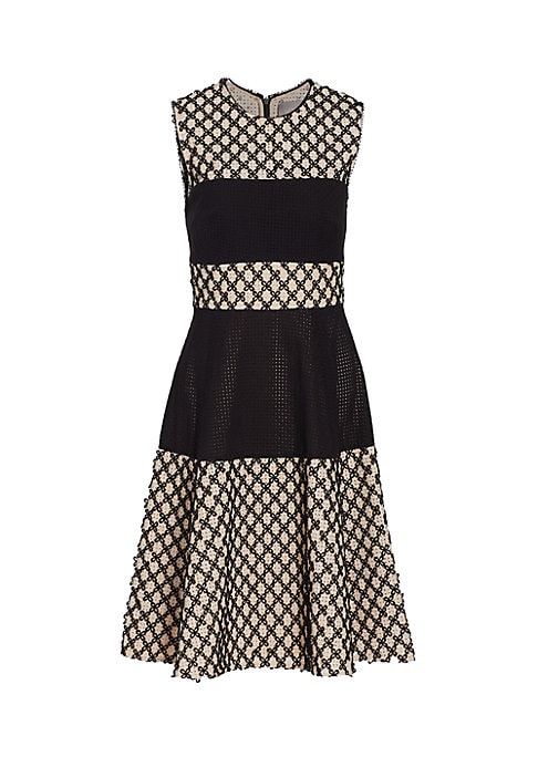 Chic Contrast Dress