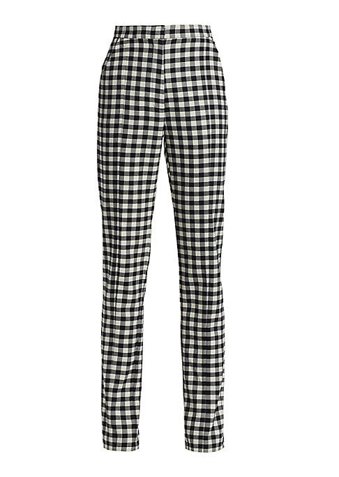 Chic Check Trousers