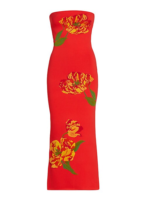 Tulip Knit Bodycon Dress