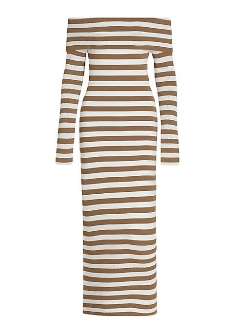 Elegant Knit Maxi Gown