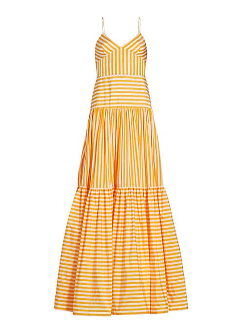 Chic Striped Elegance Dress