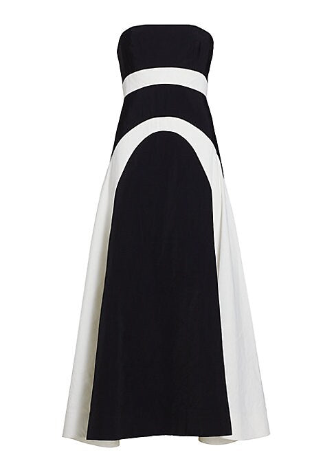Contrast Goddess Gown